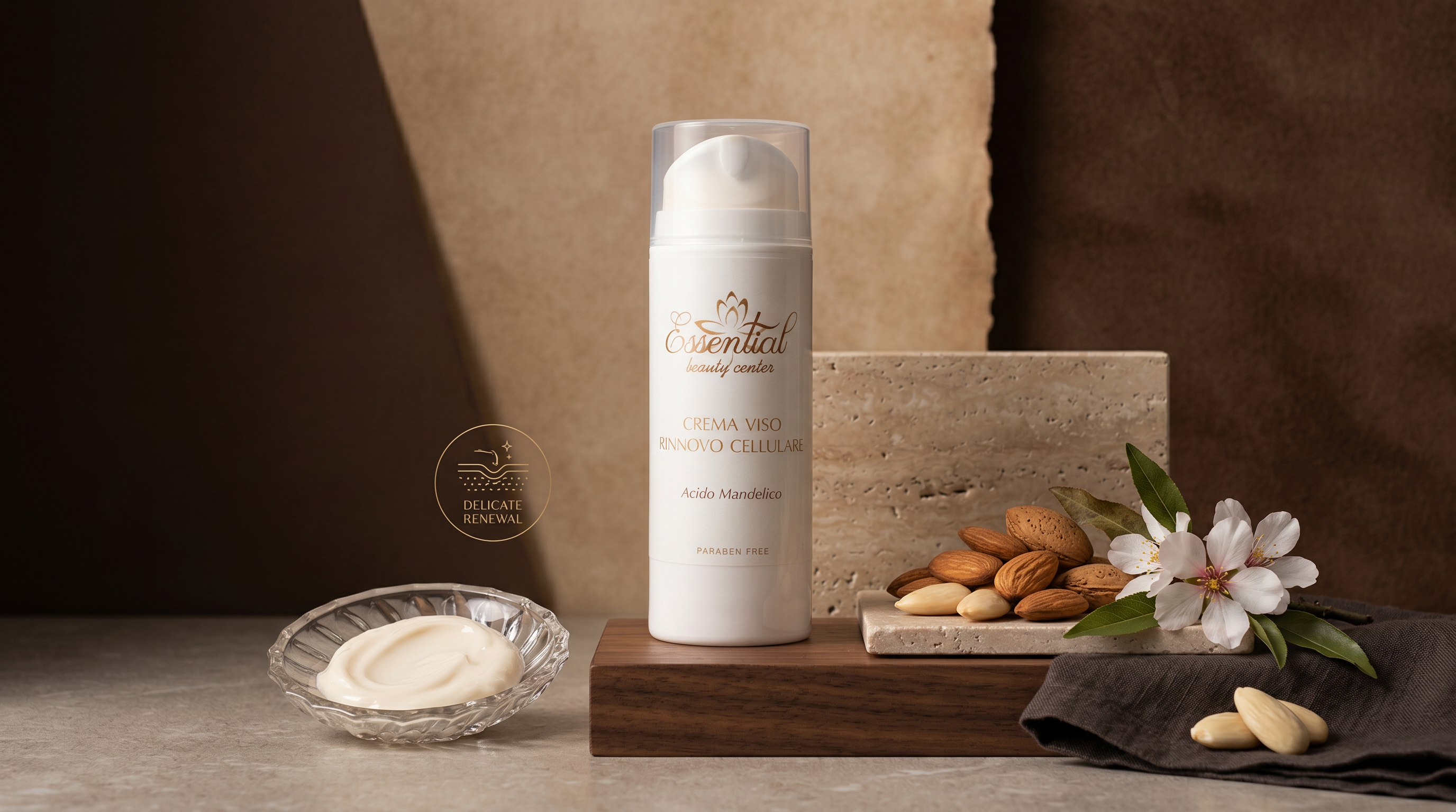 Crema viso rinnovo cellulare Acido Mandelico