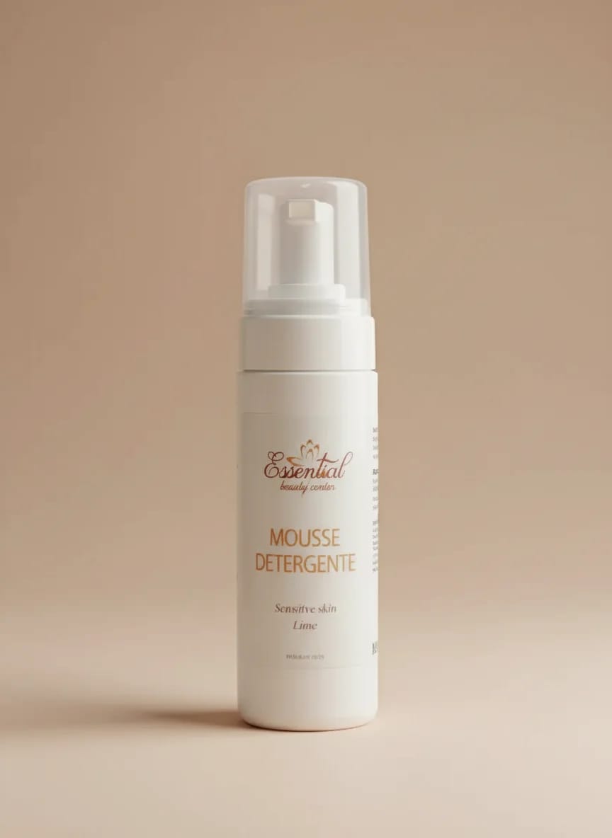 Mousse detergente sensitive skin Lime