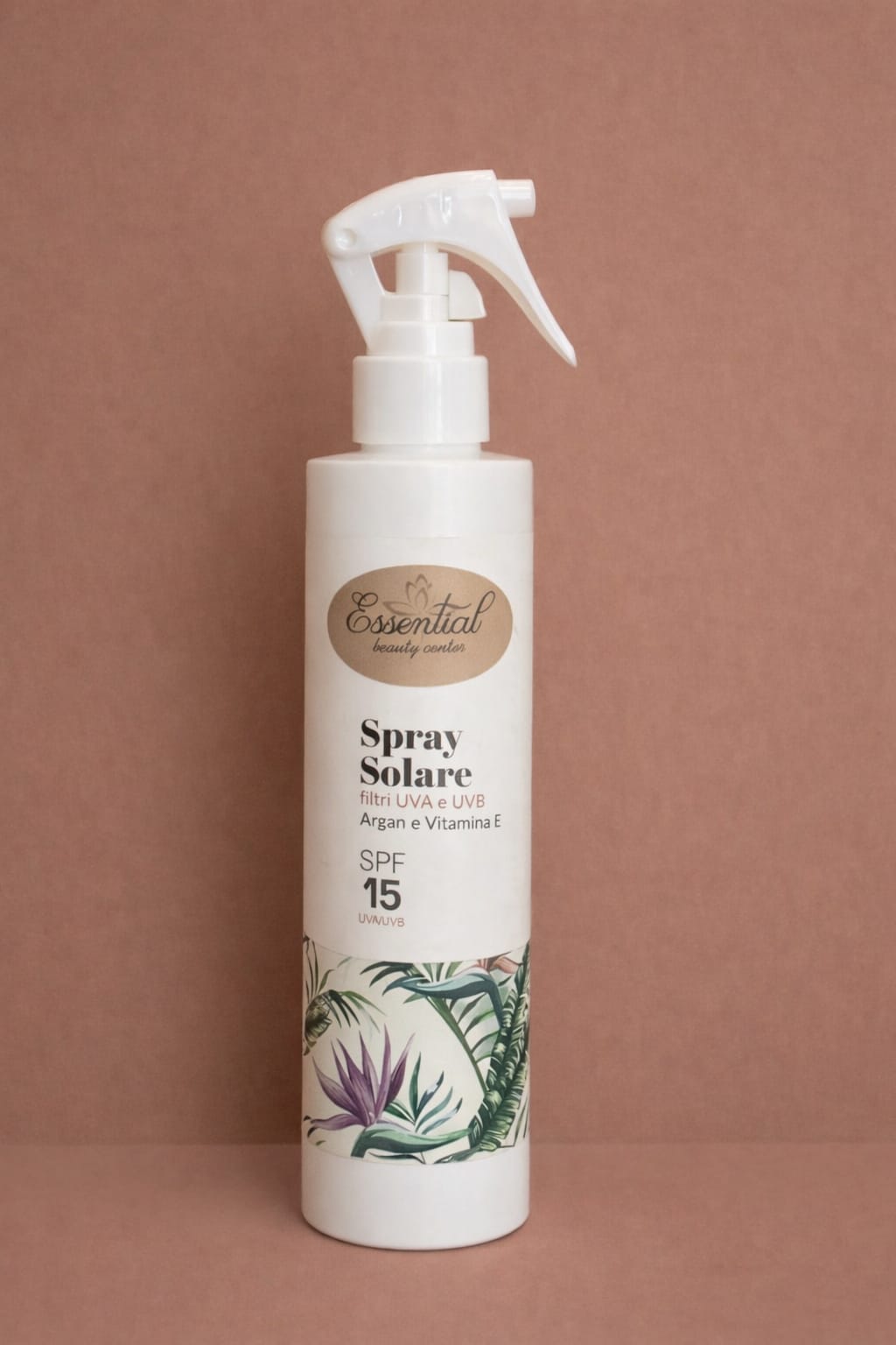 Spray Solare Argan e Vitamina E - SPF 15 -